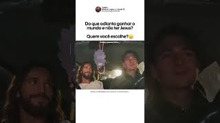 Não dá pra servir a dois senhores, Jesus disse isso!💭🙏