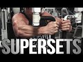 3 Intense Supersets For the Back, Chest & Legs! (#TBT)