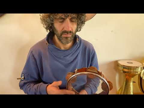 Extarnal Tuning Riq  with Bronze Cymbals