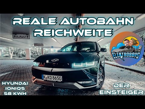 Hyundai Ioniq5 58kWh base model. Real-world range at 120 km/h