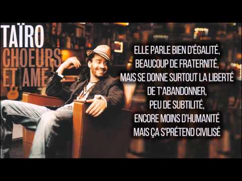 Taïro - Je taille (Video Lyrics)