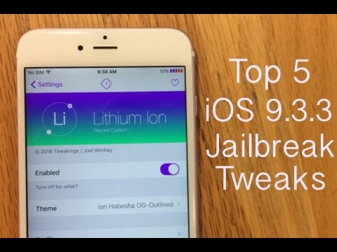 Top 5 iOS 9.3.3 Cydia Tweaks - October 2016 - Part 2