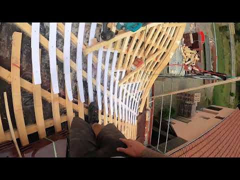 Biberschwanz Hechtgaube Teil 6 - Lattung - Biberdach Langenreichenbach