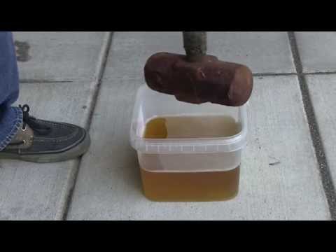 Rust removal - dissolve rust from metal using evapo rust che...