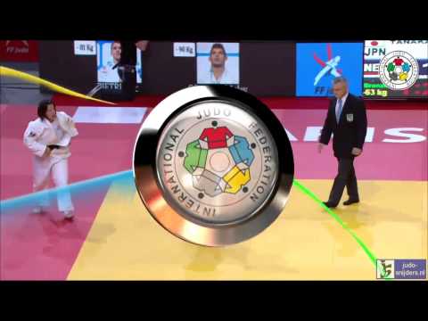 Judo 2014 Grand Slam Paris: Tanaka (JPN) - van Emden (NED) [-63kg] bronze