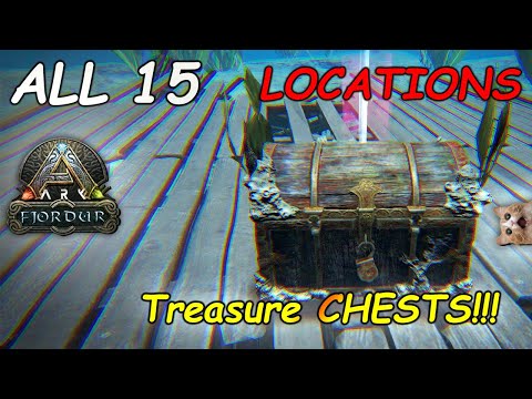 ALL Deep Sea LOOT Crates Locations in ARK Fjordur