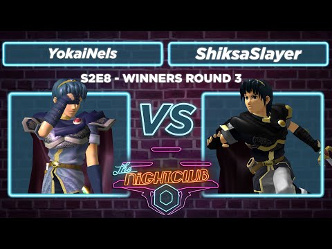 The Nightclub S2E8 - YokaiNels (Blue) vs ShiksaSlayer (Black) - WR3 SSBM