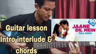 Download lagu Jaane dil mein kabse hai tu guitar lesson ll Lata mangeshkar & sonu nigam ll Rahul sharma mp3