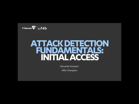 Attack Detection Fundamentals: Workshop #1 - Initial Access