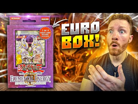 RARE Euro Print Yugioh GX Elemental Energy Special Edition Opening! (EPIC Pull)
