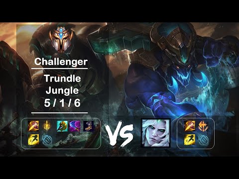 Jungle Trundle vs Viego KR Challenger Patch 12.16