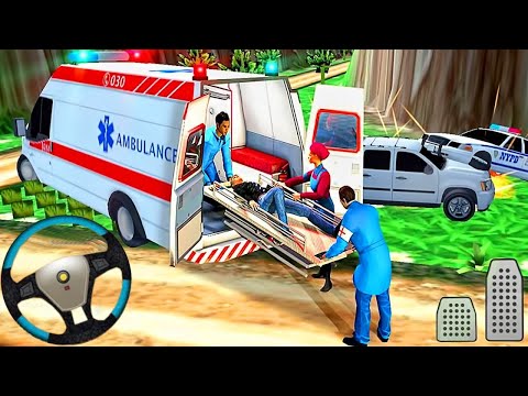 Crazy Ambulance Rescue the Emergency (2021) - Offroad Gameplay