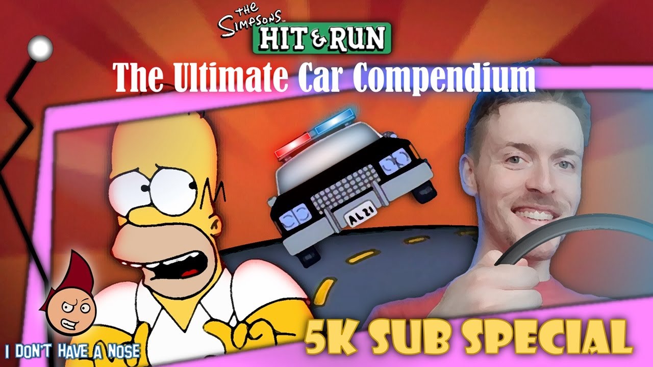 The Simpsons: Hit & Run - The Ultimate Car Compendium | 5K Subscriber Special
