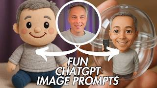 I Made These Adorable Toys From a Selfie… Using FREE ChatGPT! 🤯 (No Photoshop Needed)