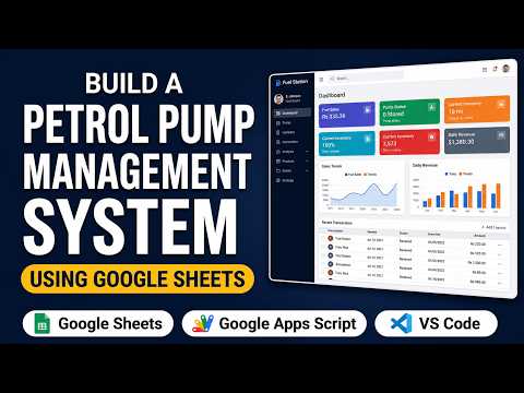 Fuel Station Management System: Built in Google Sheets