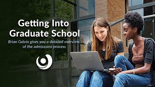 Varsity Tutors' StarCourse: Getting Into Graduate School with BRIAN GALVIN