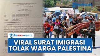 Viral Foto Disebut Surat Edaran Tolak Warga Palestina Masuk Indonesia, Menteri Imipas Klarifikasi