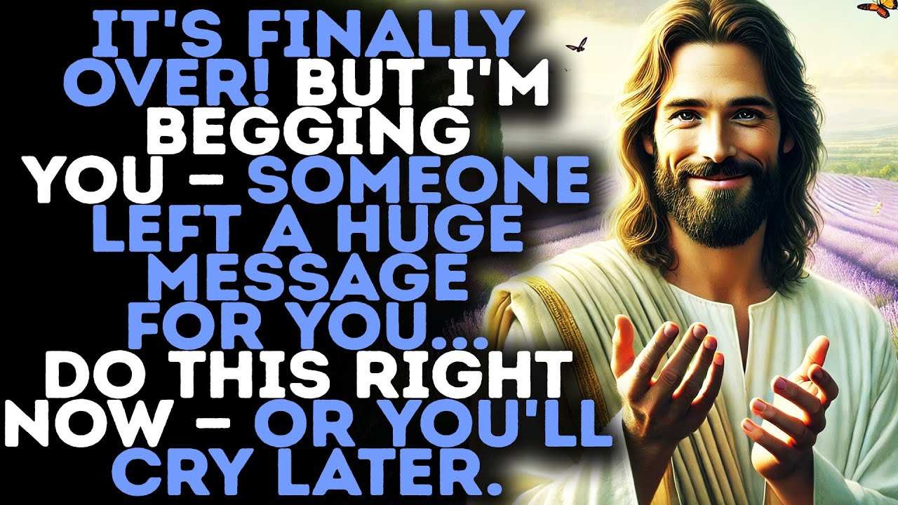 God Warns:"IT'S URGENT – SOMEONE LEFT A MESSAGE JUST FOR YOU!"/Gods Message Now/God Message Today