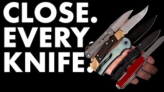 How to Close a Pocket Knife | Lock Types