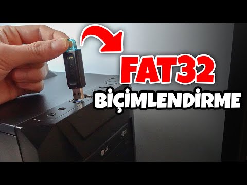 Flash Bellek Fat32 Biçimlendirme | Fat32 Format Seçeneği Yok | Usb Ntfs Den Fat32 Ye Çevirme