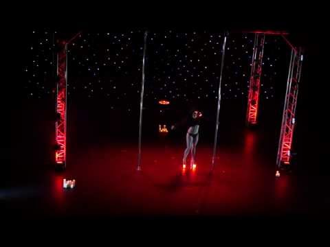 Lauren Red Miss Pole Dance UK 2016