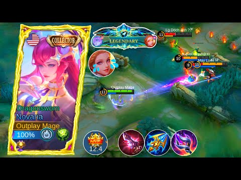 NOVARIA HOW TO COUNTER ODETTE! NOVARIA BUILD 1 TOP GLOBAL COUNTER ODETTE | MOBILE LEGENDS