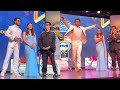 Ranveer Singh Karan Johar And Alia Bhatt Promoting Rocky Aur Rani Ki Prem Kahani