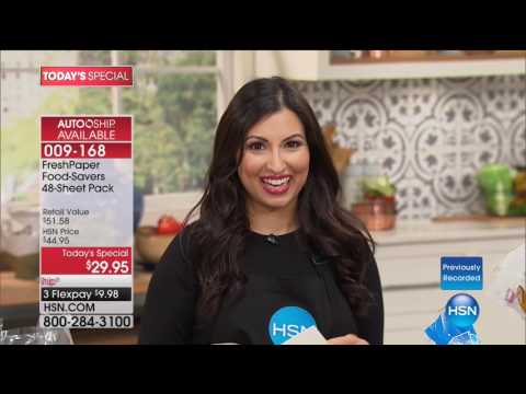 HSN | Kitchen Innovations featuring FreshPaper 08.07.2017 - 05 AM