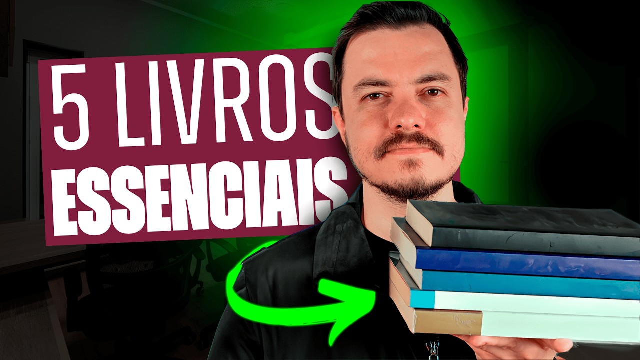 5 LIVROS que todo EMPREENDEDOR deve LER