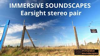 Video thumbnail for Jet aircraft at take of - Earsight stereo pair VS Audiotechnica AT4022 by Immersivesoundscapes