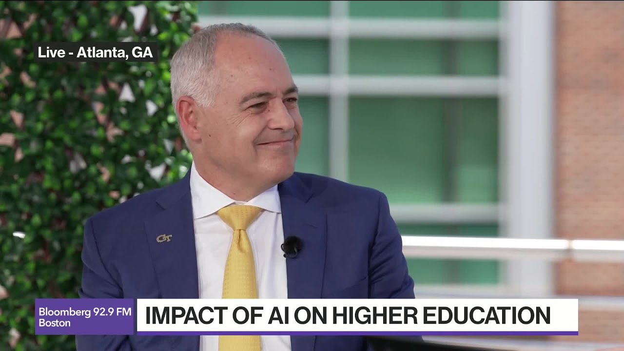 'AI is Changing Everything' in Higher Education Says Georgia Tech President - Bloomberg Podcast