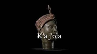 Yoruba National Anthem - &quot;OGO ADULAWO&quot; (Match Version with Lyrics)