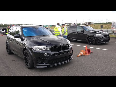 Hamann BMW X5 M F85 vs BMW X5 M F85 with Akrapovic Exhaust