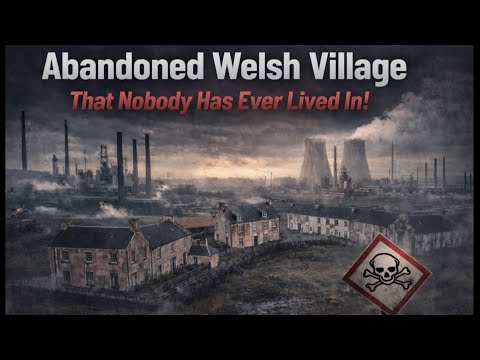 We Got Caught At This Abandoned Welsh Village On Polluted Land ￼That Nobody Has Ever Lived In!
