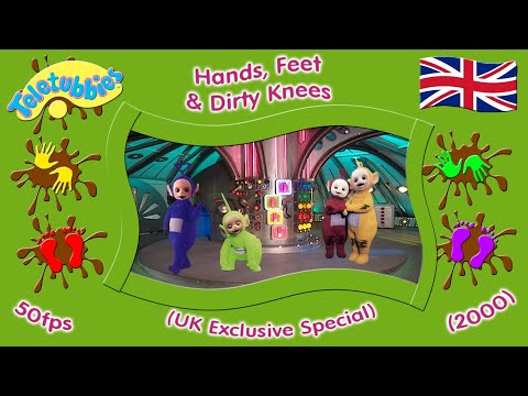 Teletubbies: Hands, Feet & Dirty Knees (2000 - UK) • 50p