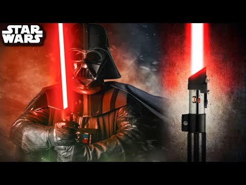 Why Darth Vader's Lightsaber Is WAY More Special Than you Realize - Star Wars Explained