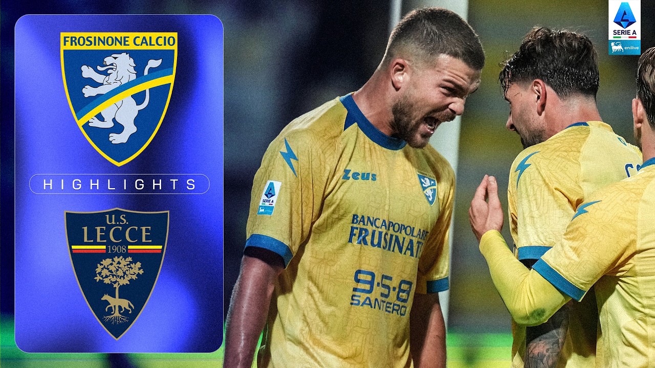 I Ciociari Continuano A Vincere! | FROSINONE-LECCE | HIGHLIGHTS | SERIE A ENILIVE 2026/27