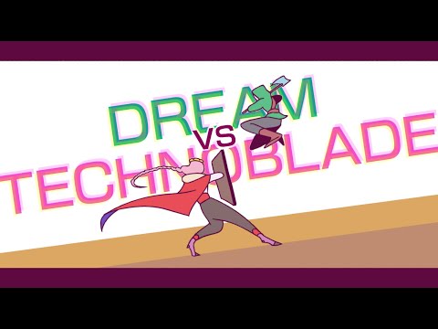 Dream vs Technoblade Animation