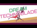 Dream Vs Technoblade Animation