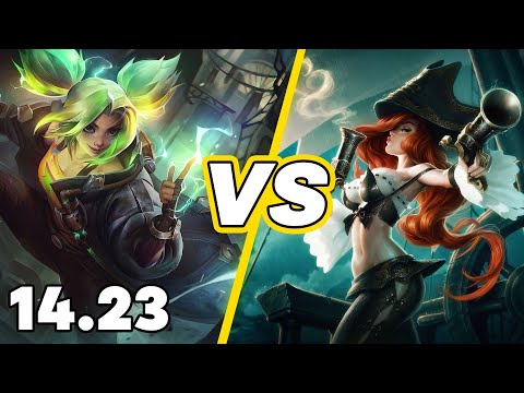 Miss Fortune & Lux vs Zeri & Neeko | BOT | LAS Silver | 14.23