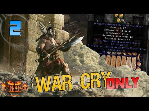 EPIC Magic Helm! | War Cry ONLY - Diablo 2 Resurrected