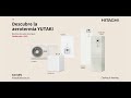 Video: Aerotermia Hitachi Yutaki M RASM-4(V)R1E-11KW MONOBLOC