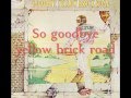 Elton John - Goodbye Yellow Brick Road Lyrics ...