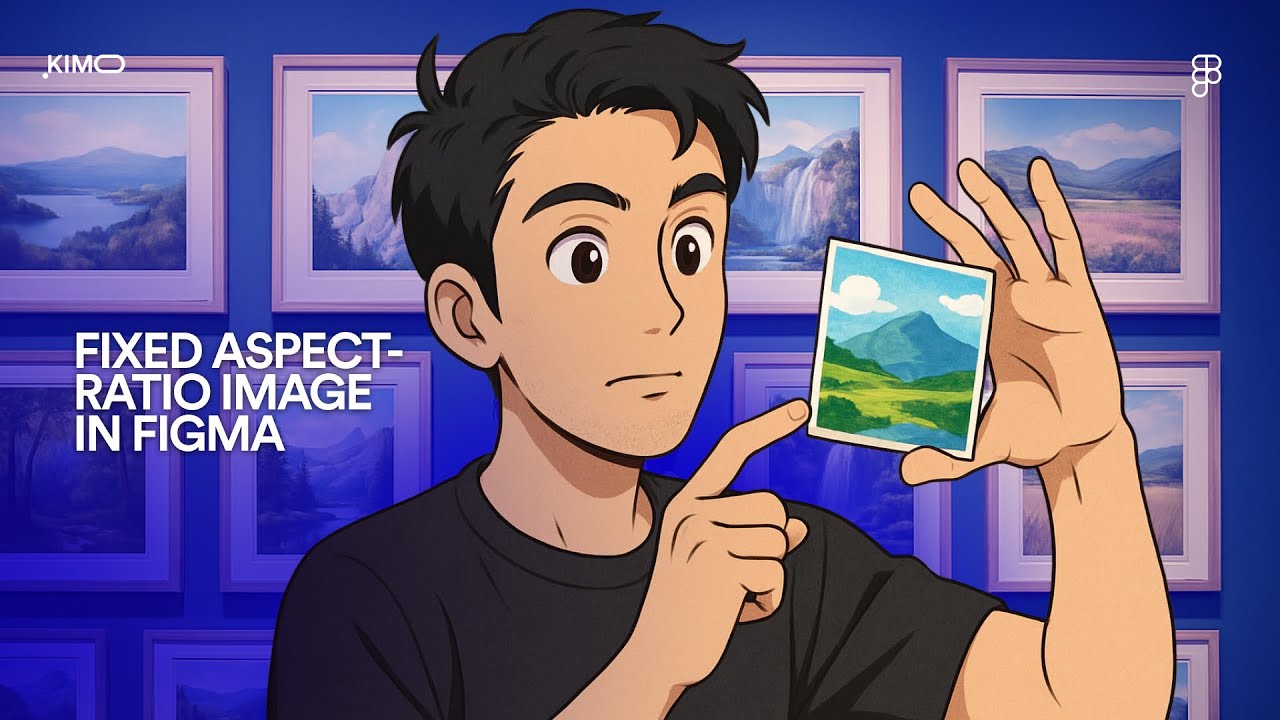 How to make image with fixed aspect-ratio in Figma!?