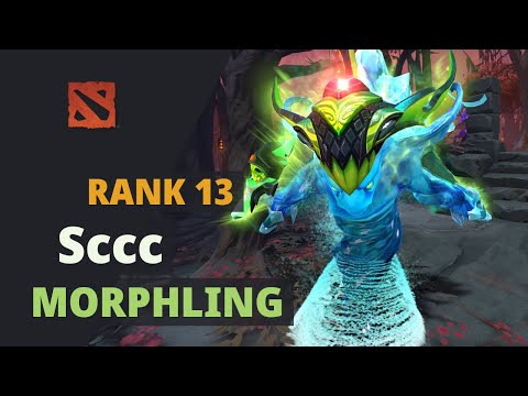 Sccc (Rank 13) plays Morphling Dota 2 Full Game