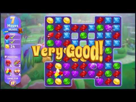 Wonka's World of Candy Level 118 - NO BOOSTERS + FULL STORY 🍫 | SKILLGAMING ✔️