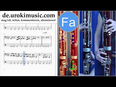 Fagott Lernen P!nk - What About Us Tabulatur Teil#2 um-i995