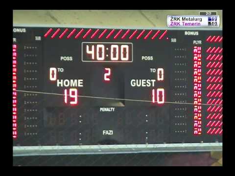 02.05.14. ZRK Metalurg - ZRK Temerin 2 poluvreme