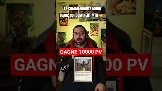 Top des Commandants Mono Blanc les Plus Joués ☀️