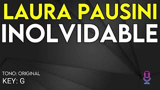 Laura Pausini - Inolvidable - Karaoke Instrumental